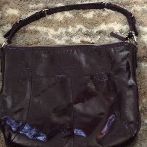 Coach purple shoulder bag!